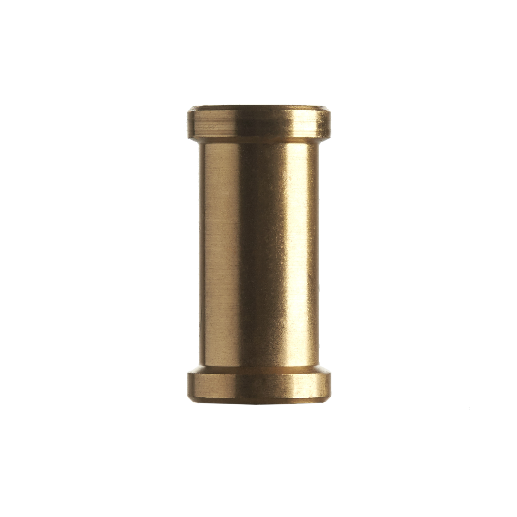 Short Brass Spigot 1/4-20 female to 3/8 female