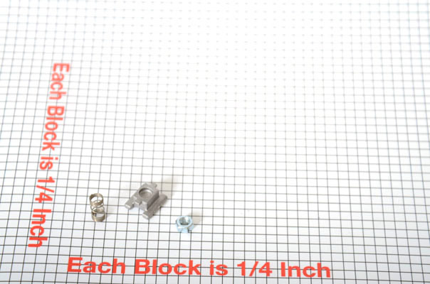 USED Nut, Spring and Brake