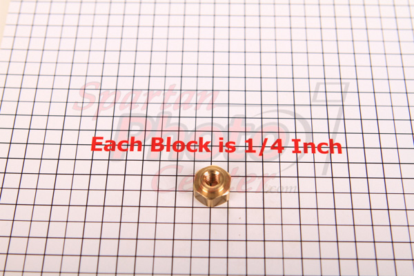 Sympla 1/4 Hex Nut - single