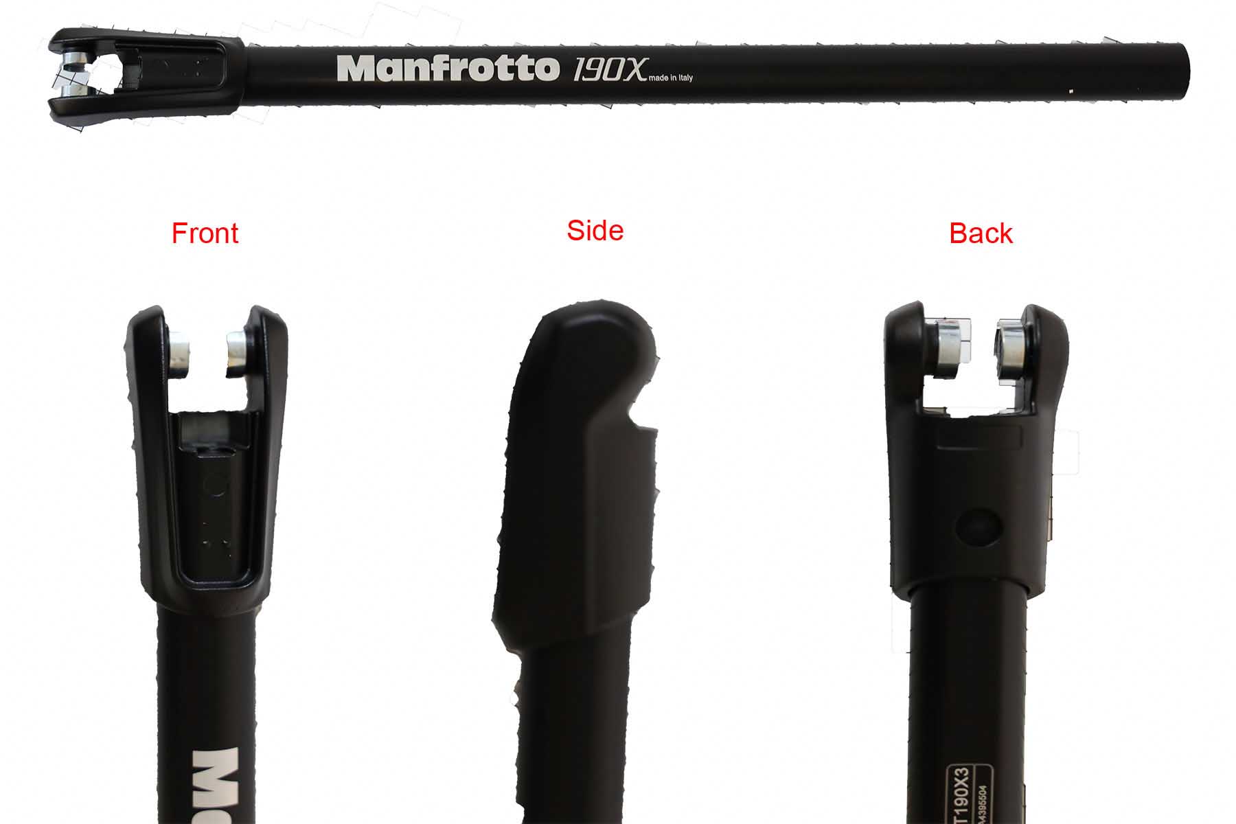 Upper Leg Tube with Endgravings
