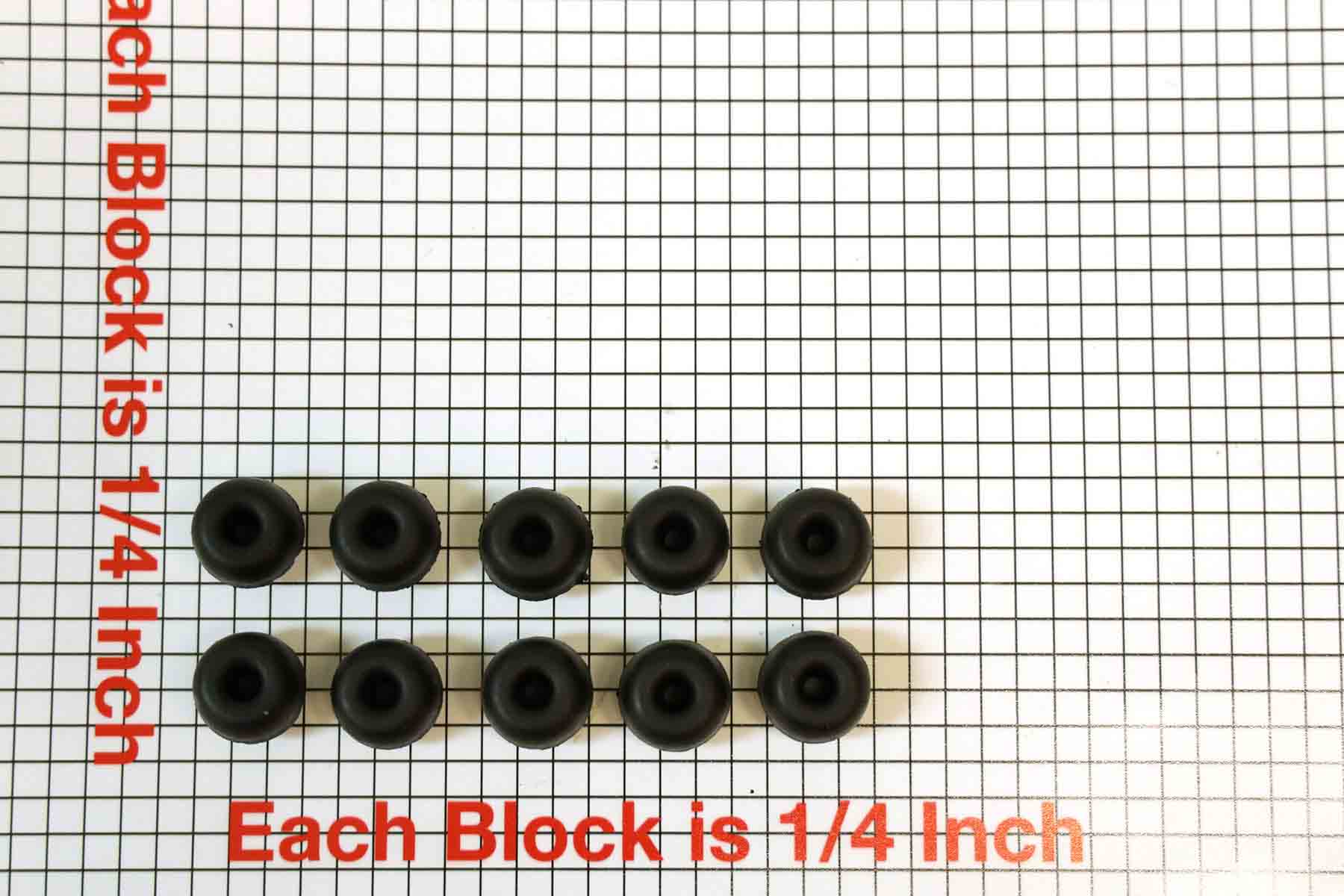 Rubber Pin - Set of 10