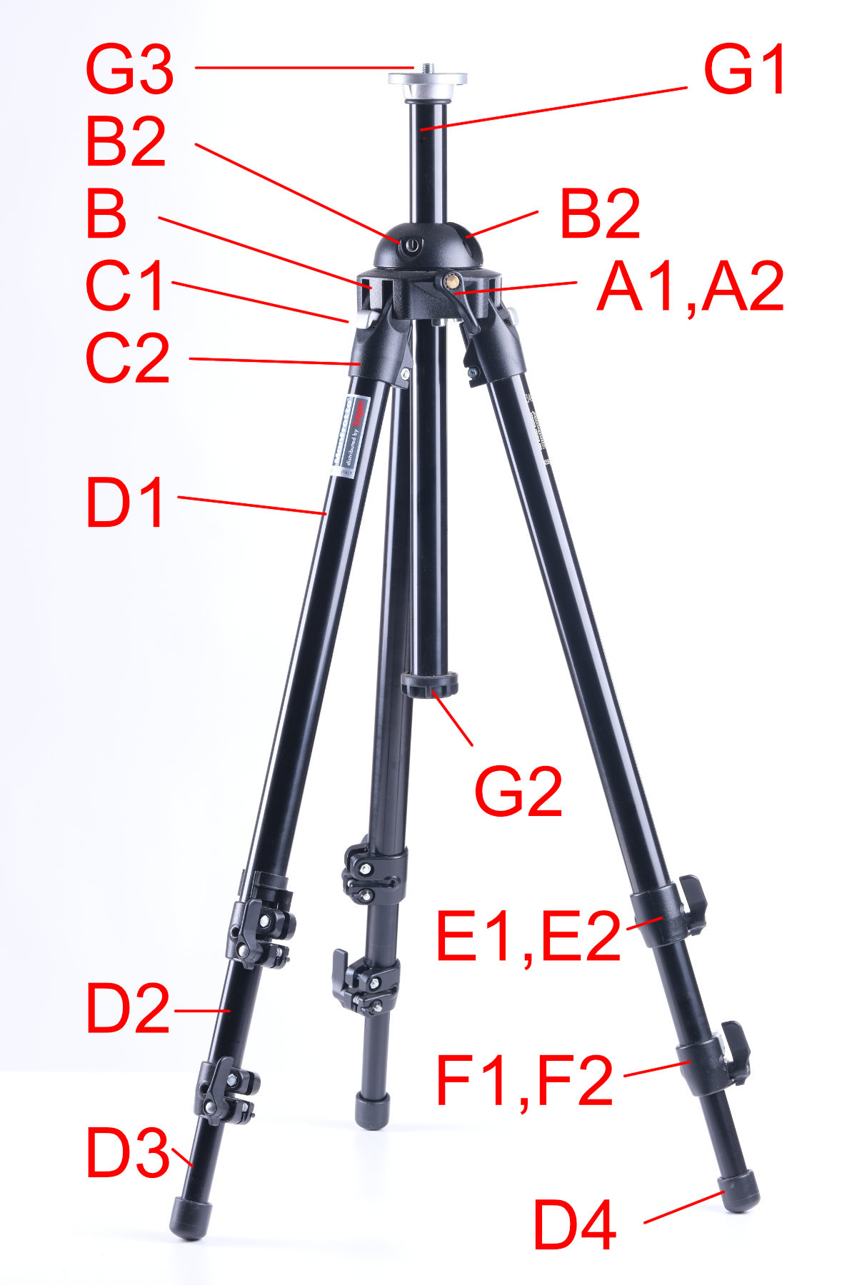 Bogen 3401B Tripod